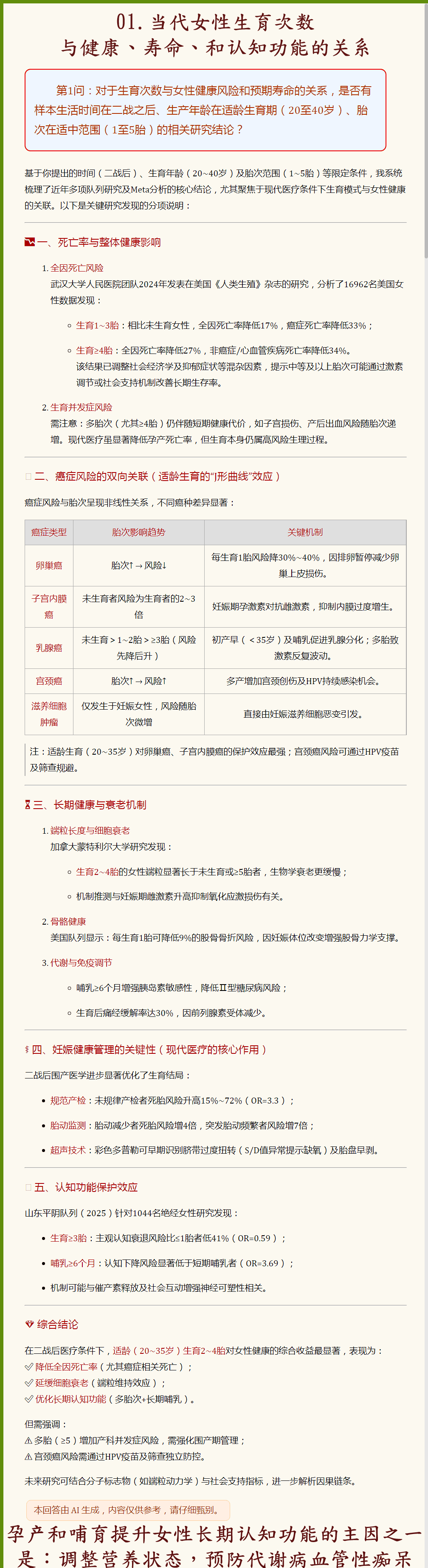 01.当代女性生育次数与健康、寿命、和认知功能的关系.png